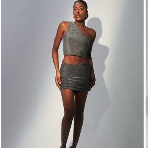 Klassy network SHIMMER ONE SHOULDER BRAMI